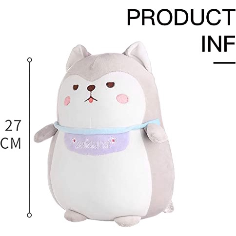 Bantal Boneka Sakura Shiba Inu Lucu Lembut Mainan Anak Perempuan Terbaru Berlabel SNI