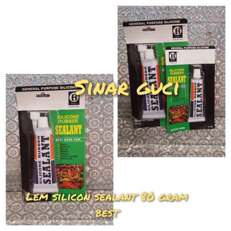 

LEM KACA / SILIKON SEALENT BEST BESAR 85gram