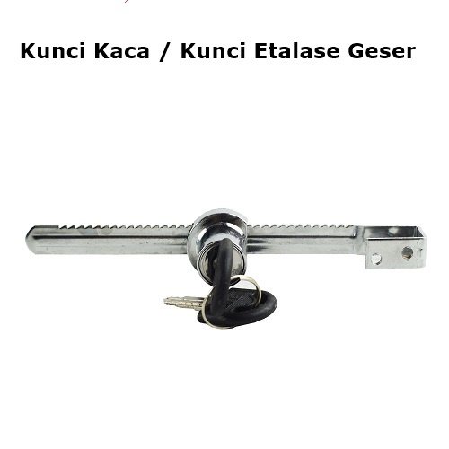 Kunci Kaca 120mm / Kunci Steling / Kunci Etalase Showcase - Glass Lock