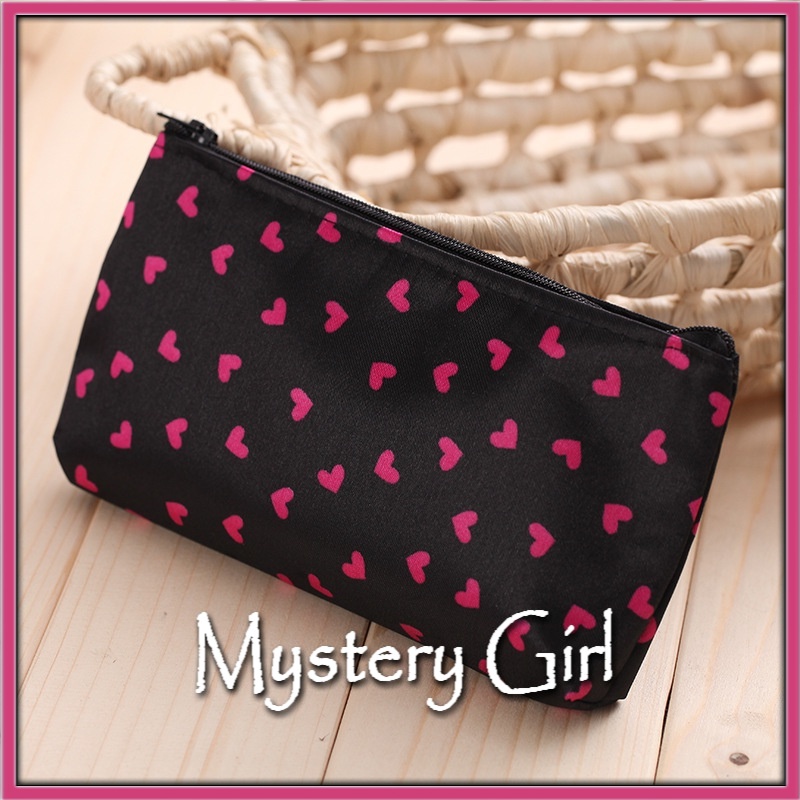 Mysterygirl - [MURAH] Make up Tas Pouch Organizer Kosmetik Pouch Tempat Serba Guna Bag Serbaguna  Tempat Penyimpanan Alat Make Up  Tas Serut Kosmetik