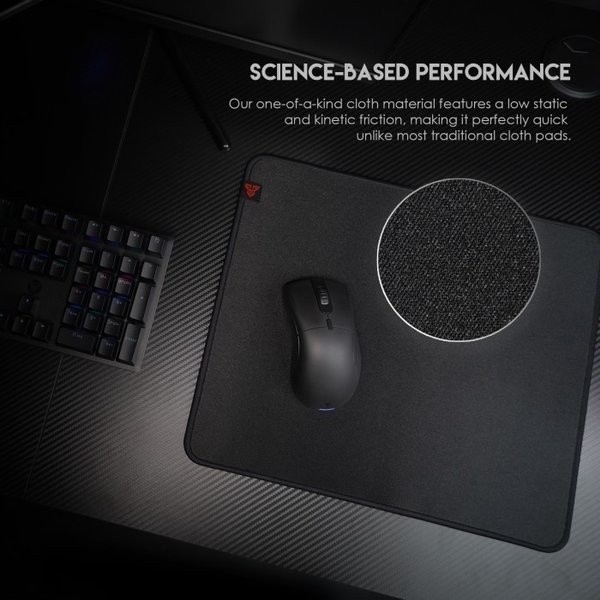 Mousepad Fantech Agile MP903 Mousepad Hitam Polos XL