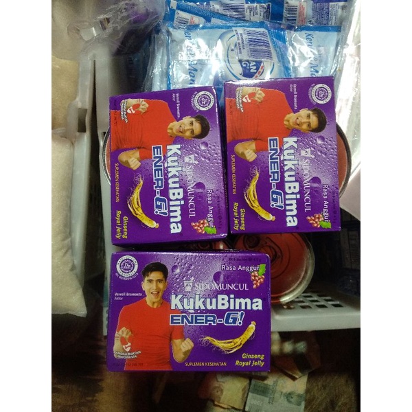 

KUKU BIMA 1 pak isi 6 saset