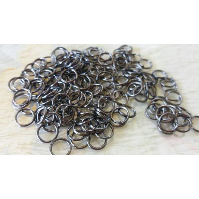 

Sale Ring Bahan Aksesoris Manik Hitam 0,7 Mm 10Gr ( Das )