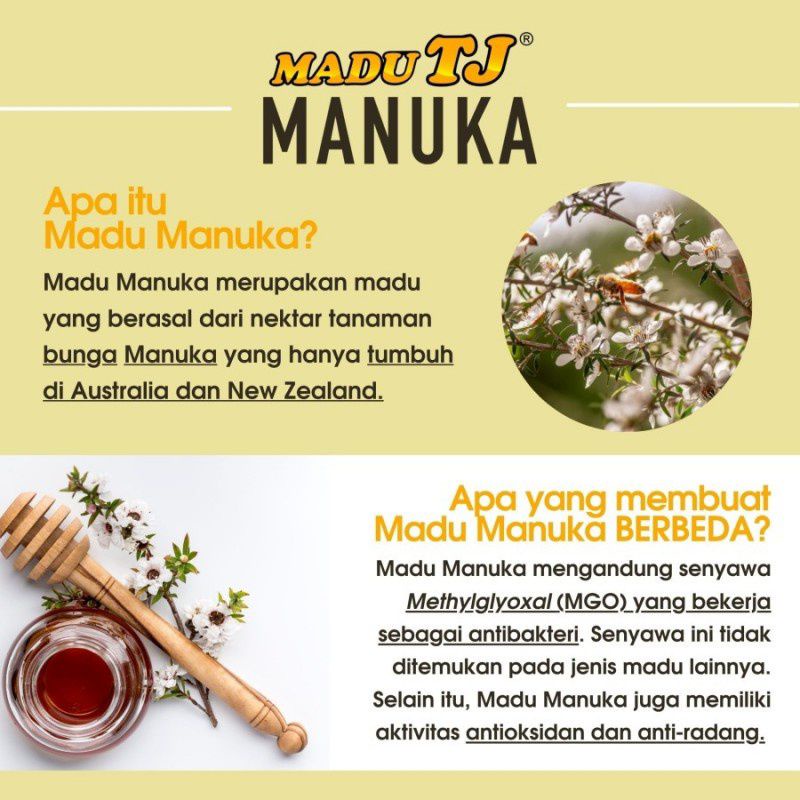 Madu TJ Manuka 250g