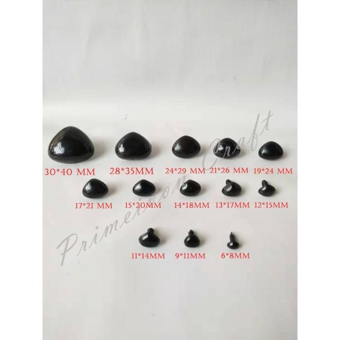 Nay | Hidung Boneka/ Hidung Amigurumi Crochet/ Hidung Anjing 15*20Mm 
Berkualitas Terbaik