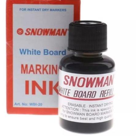 

Flash Sale REFILL/ ISI ULANG TINTA WHITEBOARD SNOWMAN 팝