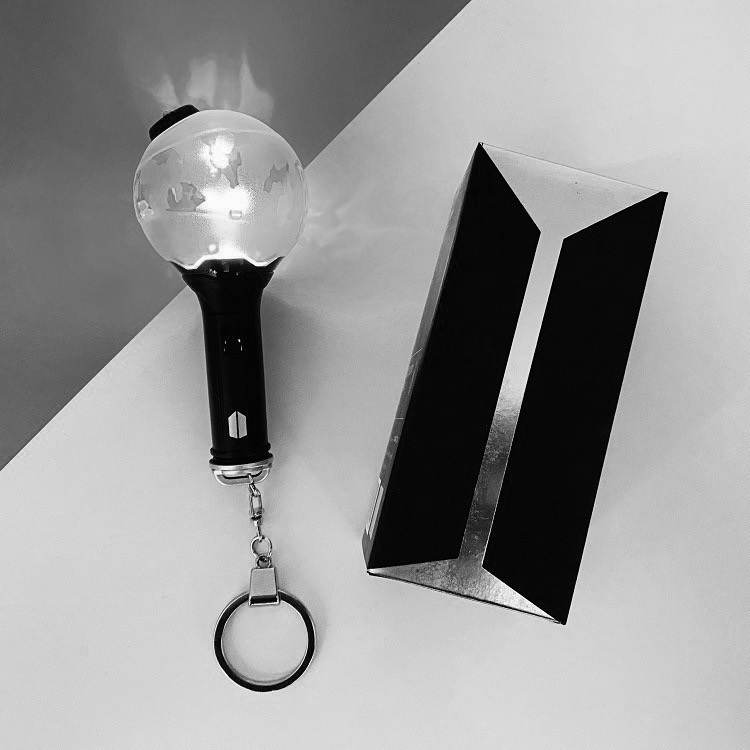 [BS] BISA COD MINI LIGHT STICK Gantungan Kunci EXO NCT Key Chain KPOP  - KP383