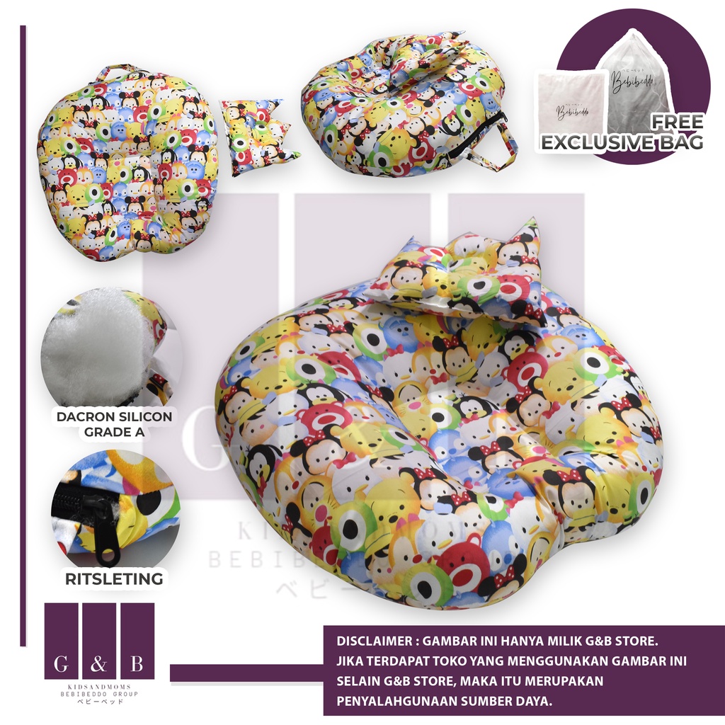 PREMIUM KASUR BAYI MULTIFUNGSI SOFA BAYI PREMIUM TEBAL FREE BANTAL PEYANG CROWN