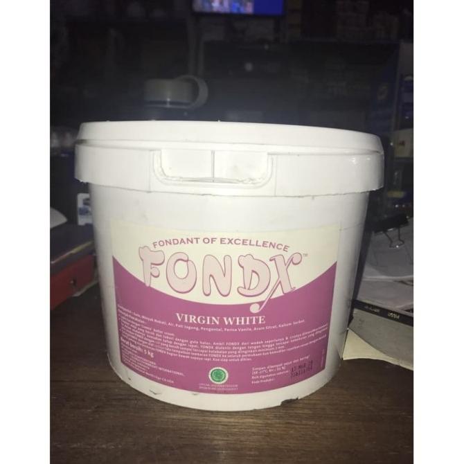 

Fondant Icing FondX Virgin White 5kg ---NEW---