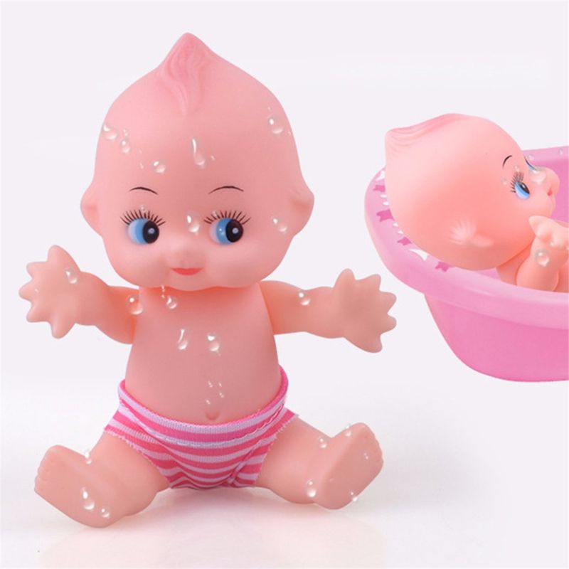 Mary 16cm Mainan Reborn Putih Lucu Lovely Bathing Untuk Boneka Untuk w/Cute Face Baby Bayi