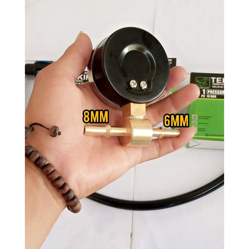 alat ukur fulpump presure gauge universal alat ukur tekanan bahan bakar semua motor