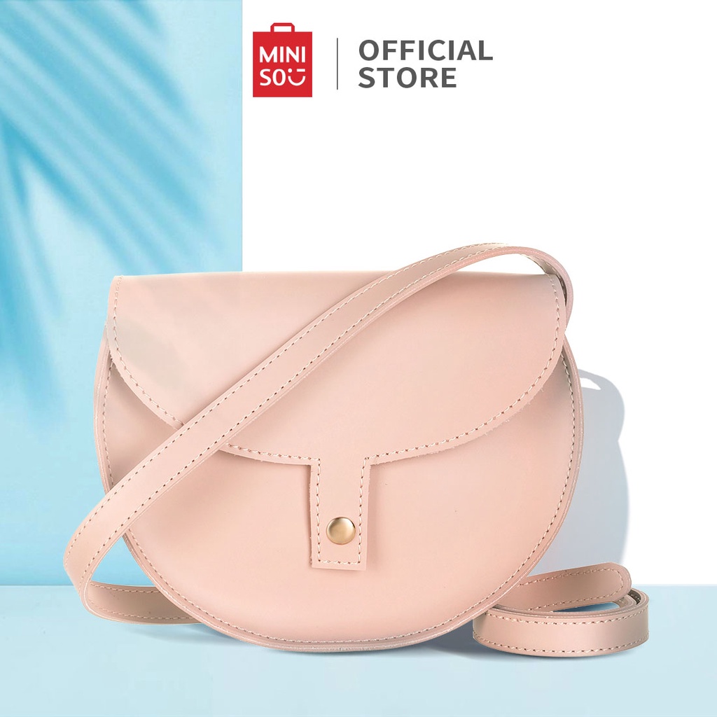 Jual Miniso Tas Bahu Wanita Tas Selempang Crossbody Sling Bag Retro