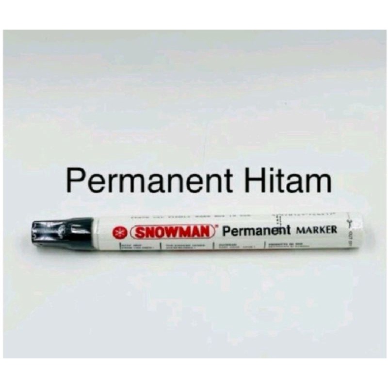 

mdn Spidol SNOWMAN PERMANEN per/1pak isi 12pcs