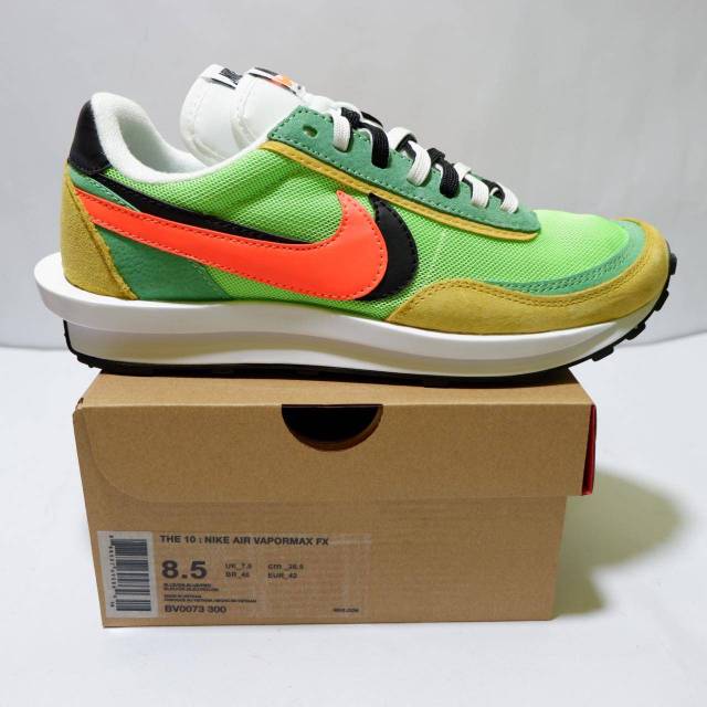 Nike sacai waffle green multicolour