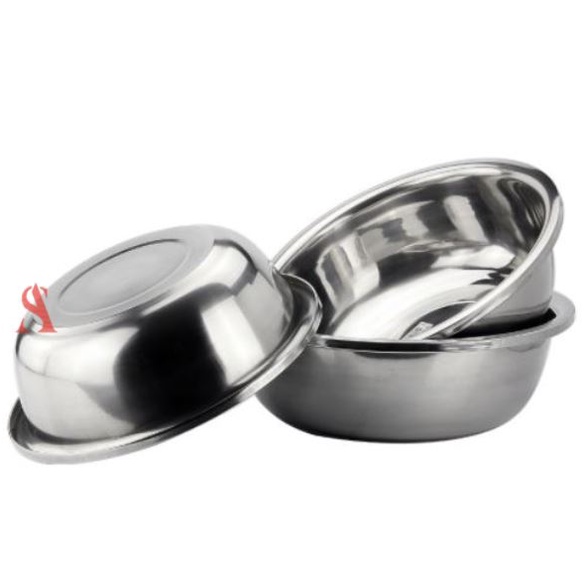 3PCS MANGKUK STAINLESS STEEL/MANGKOK SAJI