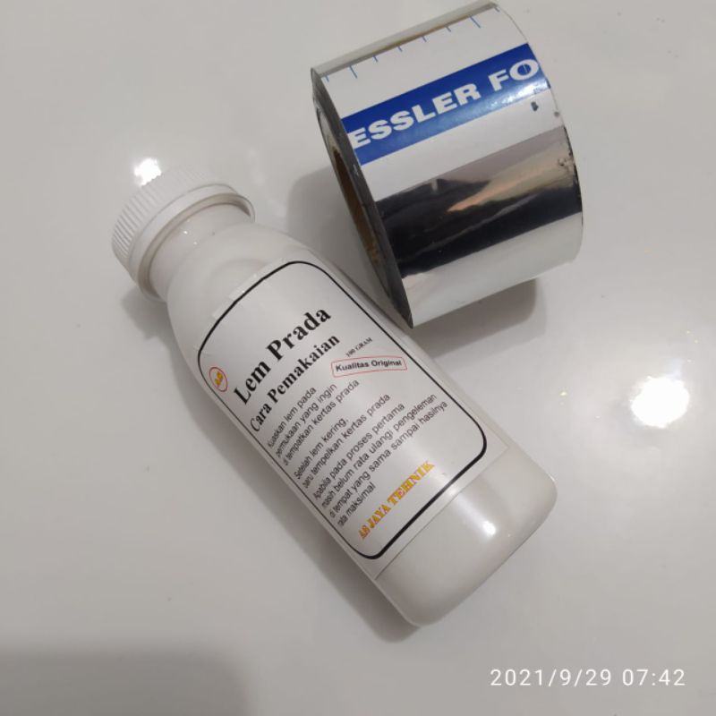 

Lem prada 100 grm + prada silver 4 cmx120 mtr