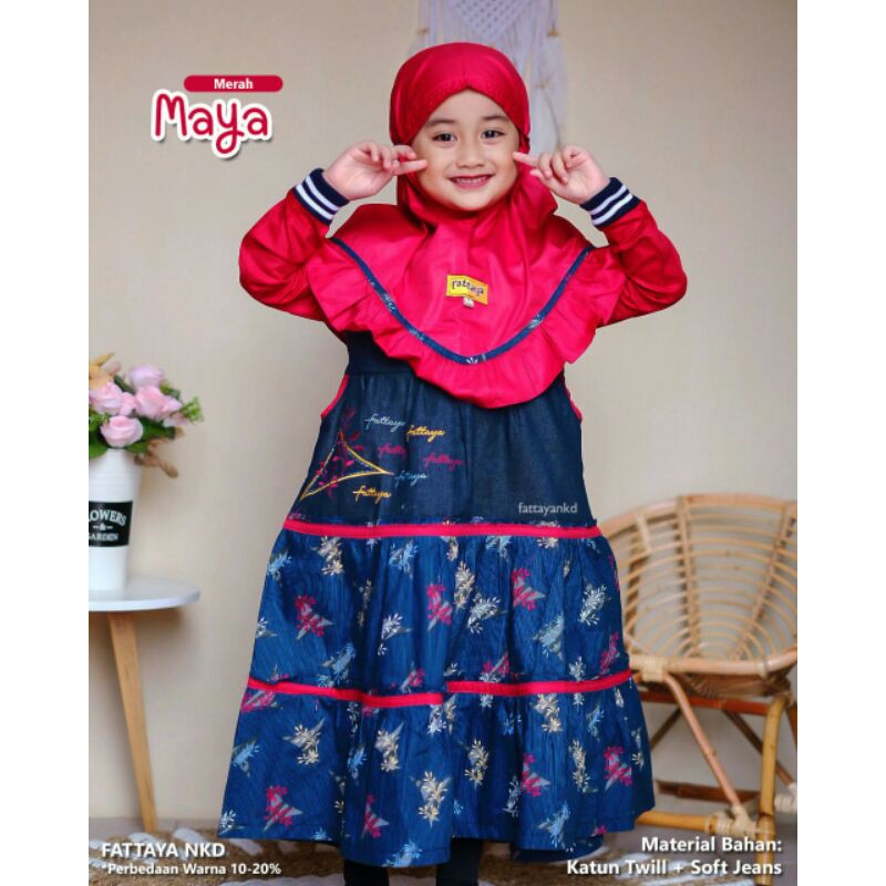 Gamis Fattaya ORI Maya