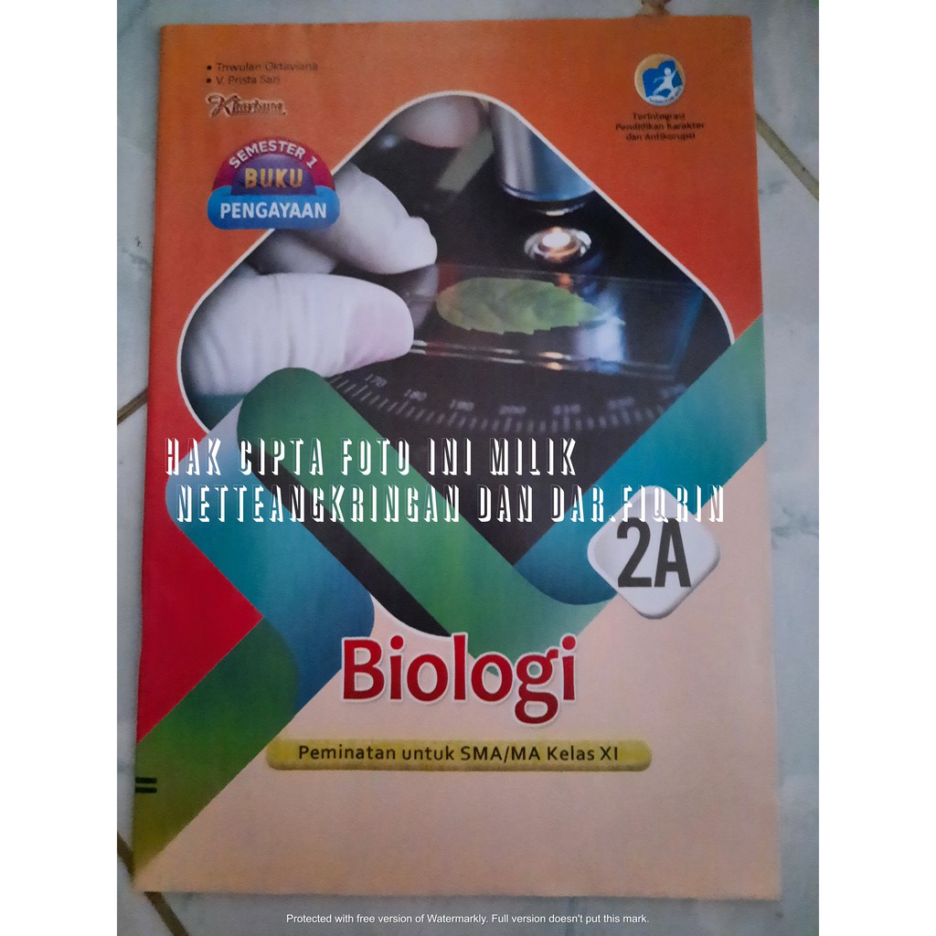 LKS Biologi Kelas 10 11 X XI SMA MA Semester 1 Kelas 12 XII Smstr 1&2 K13 revisi 2018 Kharisma Top New-3