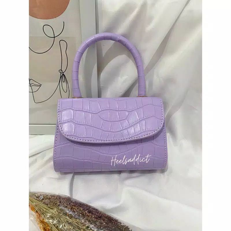 TAS MURAH - TAS SELEMPANG WANITA MIZU CROCO HANDLE + SELEMPANG BAG TAS SELEMPANG WANITA SHOULDER BAG MIZU-3