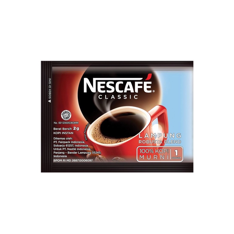 

Nescafe Classic 2 Gram Kopi 1 SACHET Dalgona Coffee