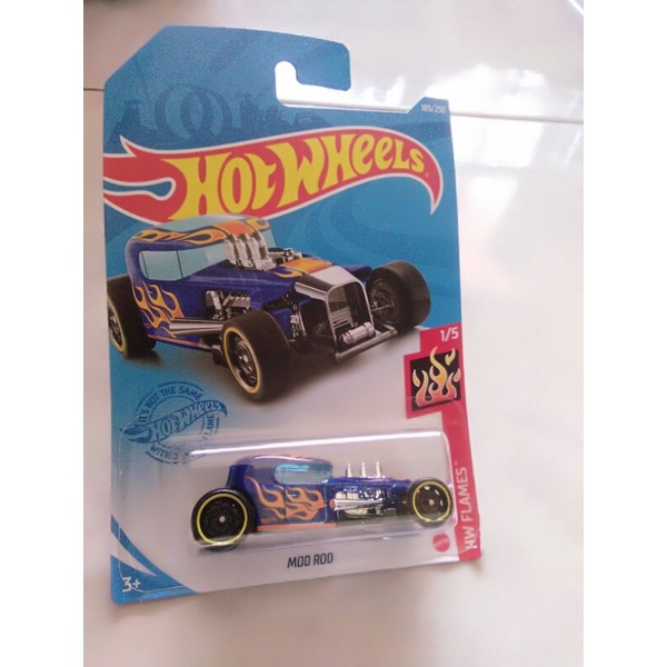 Hot wheels MOD ROD biru