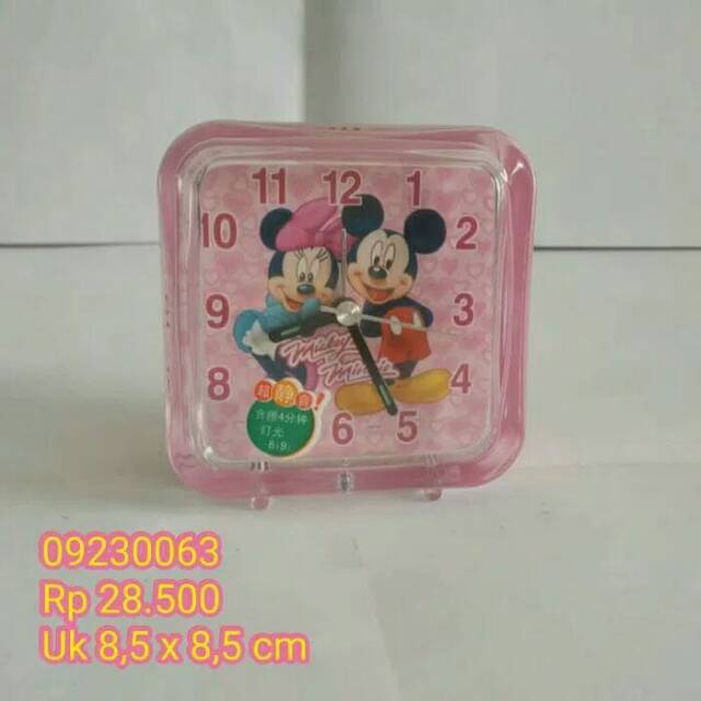 Jam weker mickey mouse & betty