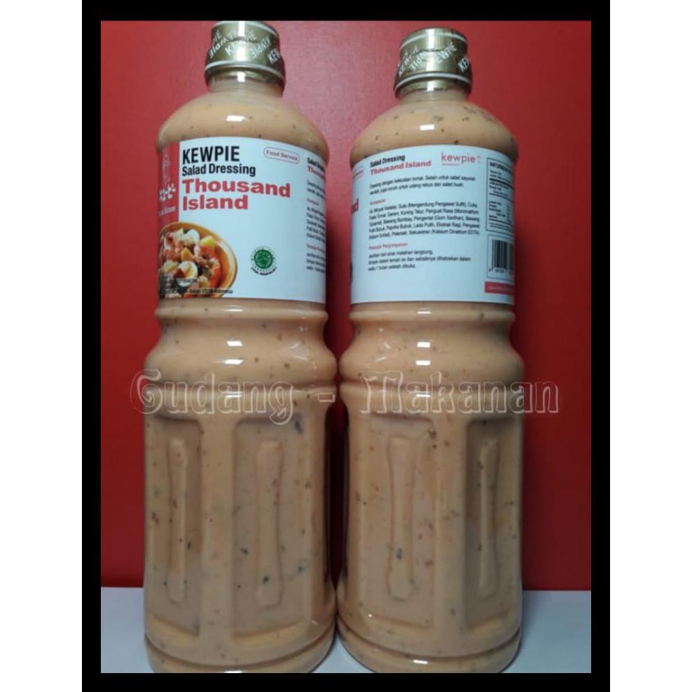 

Kewpie Salad Dressing Thousand Island 1 Liter Terbaik