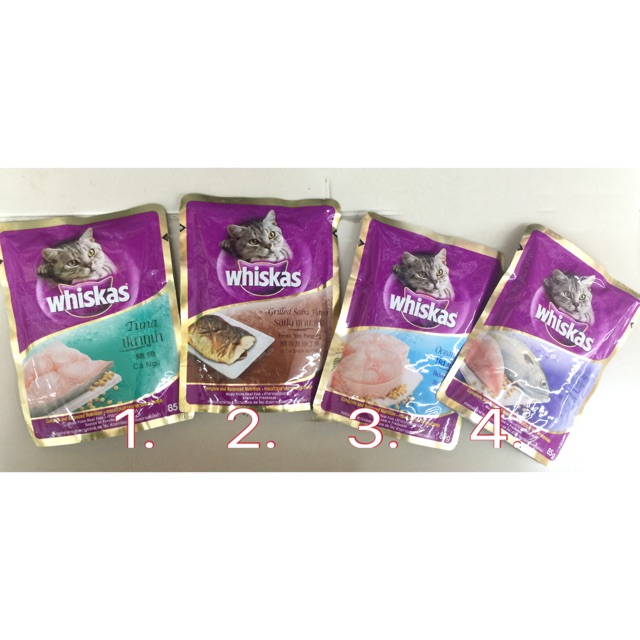 Whiskas kitt80en 80gr makanan kucing kitten Wiskas