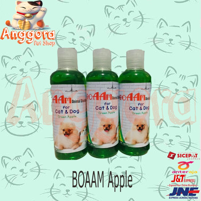 Shampoo wangi anti kutu untuk Anjing Kucing - BOAAM All Varian