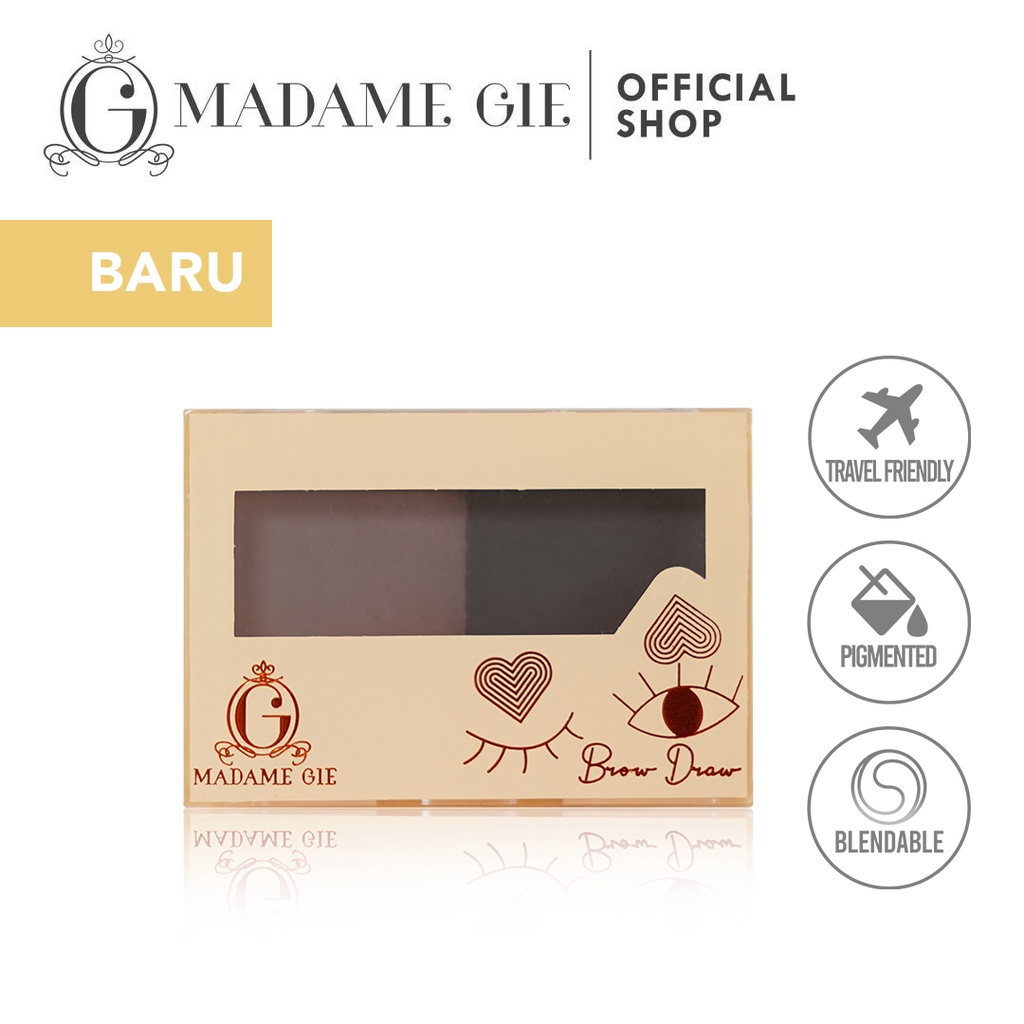 ⭐️ Beauty Expert ⭐️ Madame Gie Brow Draw Eyebrow - MakeUp Pensil Alis