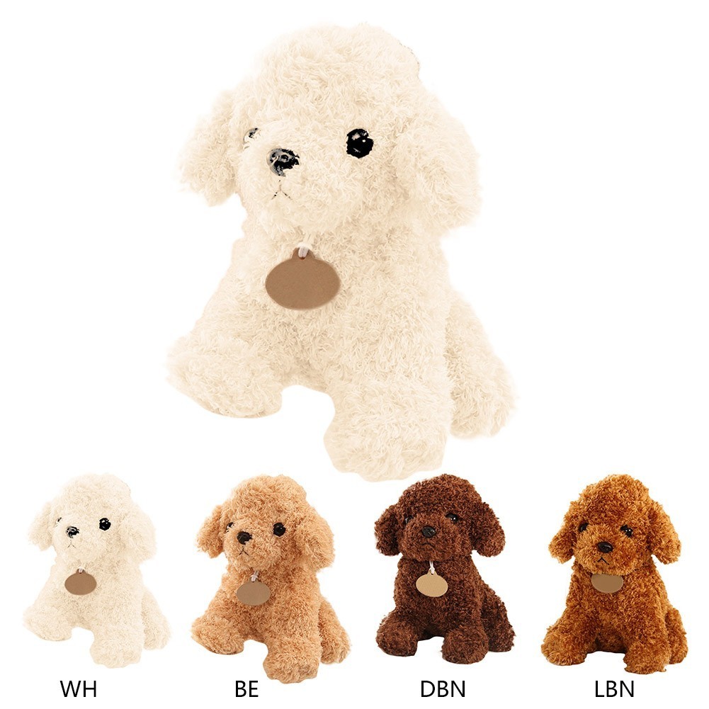1pc Boneka Simulasi Anjing Teddy Lucu Bahan Plush Shopee Indonesia