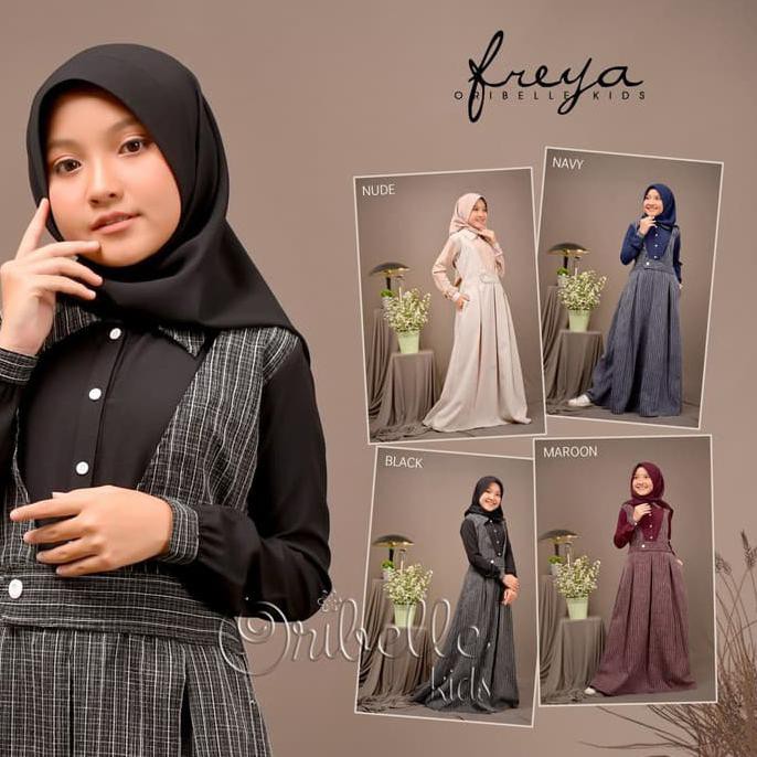 Setelan Anak Perempuan - Dress Set Anak Freya by Oribelle kids