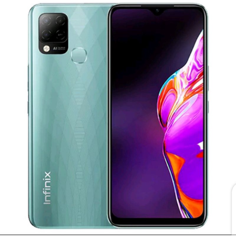 Infinix hot 10s 6/128gb + sd card 256gb