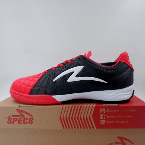 Sepatu Futsal Specs Metasala Kaze IN Emperor Red Black 401411 Original BNIB