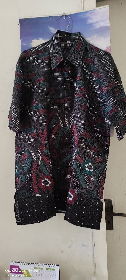 Kemeja Hem Batik Terviral Top 1 Di Shopee Original No Kw Ready Seragam Harga Grosir