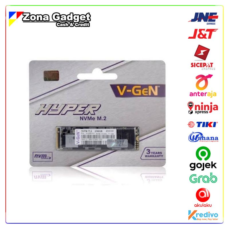 HDD SSD 256gb NVME M.2 VGEN HYPER