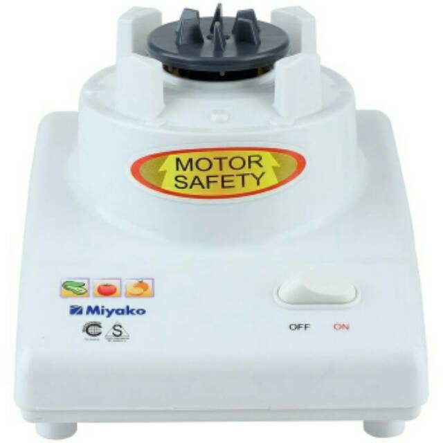 Miyako Blender 1 Liter 2in1 BL101GS -  BL 101GS - 101 GS Pelumat &amp; Dry Mill Penggiling Bumbu Kering