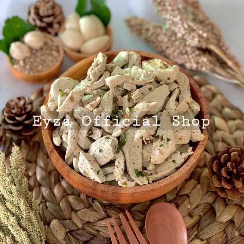 Basreng Pedas Daun Jeruk 100 Gram / Basreng Original / Bakso Goreng-Original Asin Gurih
