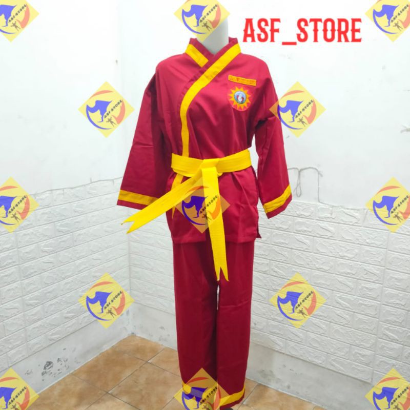 COD PROMO 6.6  Seragam Silat LENGKAP Tapak Suci Putera Muhammadiyah Baju TSPM drill Velia.-1