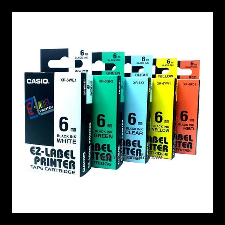 

STOK BARU PITA / EZ LABEL CASIO 6 MM PAKET ALAT TULIS MURAH