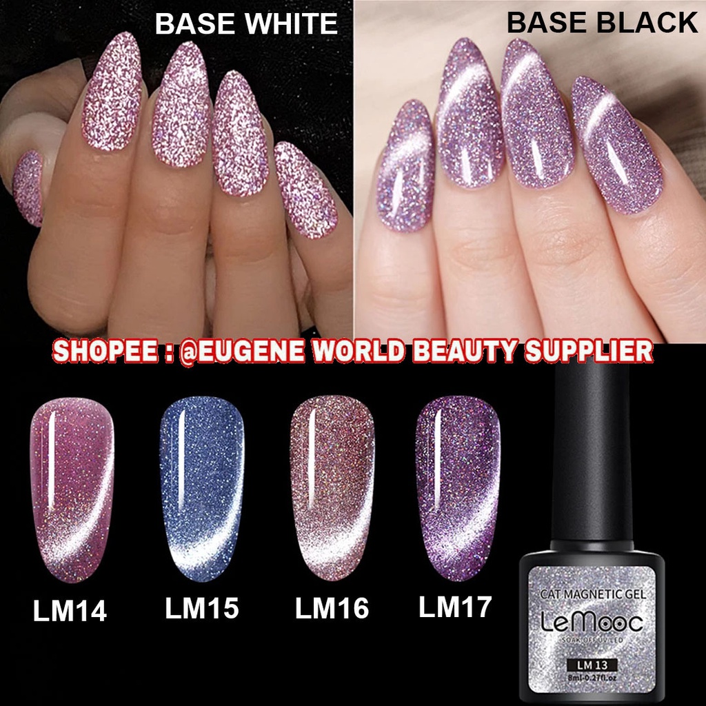 KUTEK GEL MAGNETIC KUTEK CAT EYE 9D MAGNET GEL MAGNETIC UV GEL NAIL POLISH CAT EYE 9 D