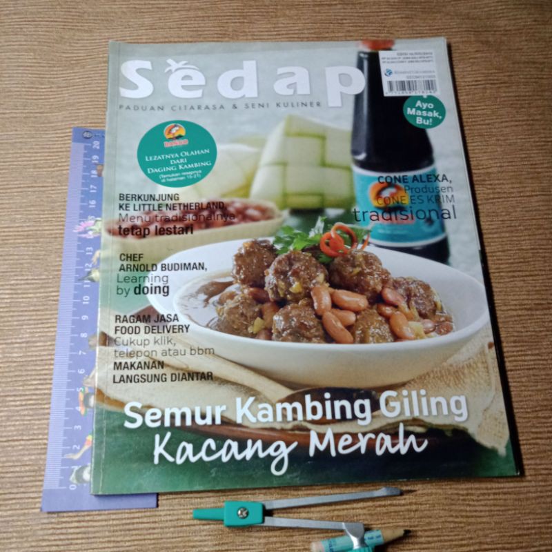 Majalah Sedap edisi Aneka Hidangan olahan Daging Kambing