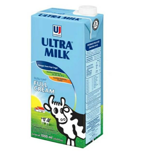 

Susu UHT Ultra Putih 1 liter