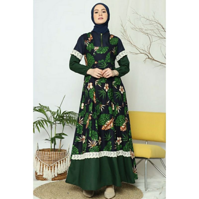 DEURA Busana Muslim Terbaru / Dress Deura / Gamis Deura Original / Setelan Gamis Deura 189 BUTIK BRA