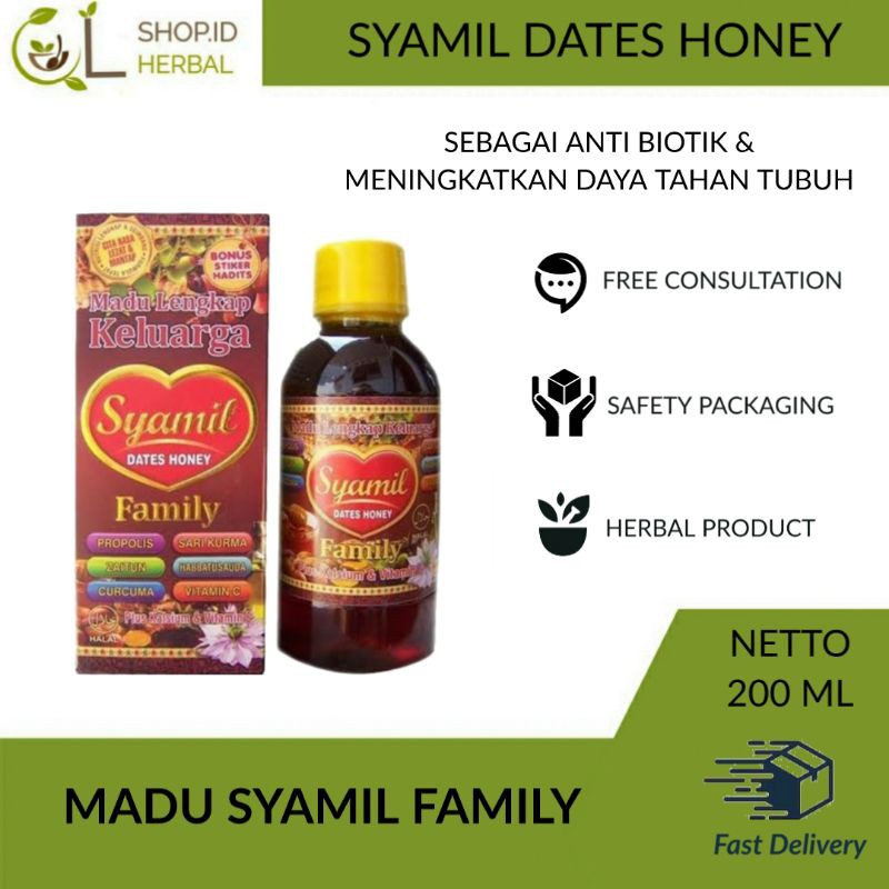 

MADU SYAMIL FAMILY Dates Honey Lengkap KELUARGA