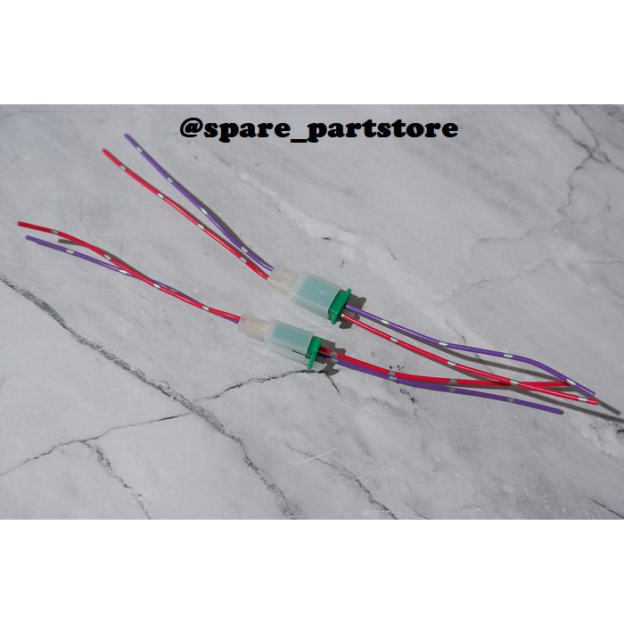 Soket 2 Pin Laki & Perempuan