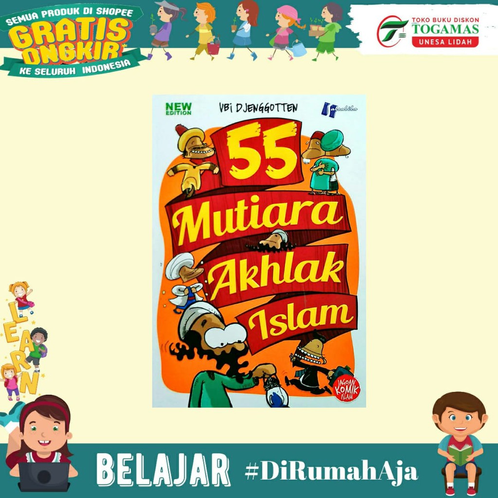 55 MUTIARA AKHLAK ISLAM KARYA VBI DJENGGOTTEN