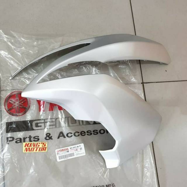 Body Cowling sayap depan kiri Aerox 155 silver original