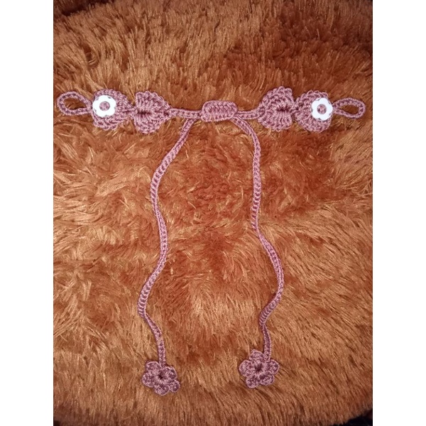 strap masker rajut/strap masker/strap rajut/tali masker/kalung masker