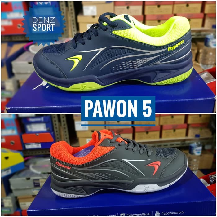 sepatu badminton FLYPOWER PAWON 5 ORIGINAL